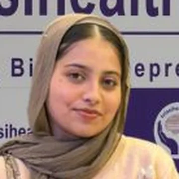 Portrait of Ms. Husna Zahid Hussain